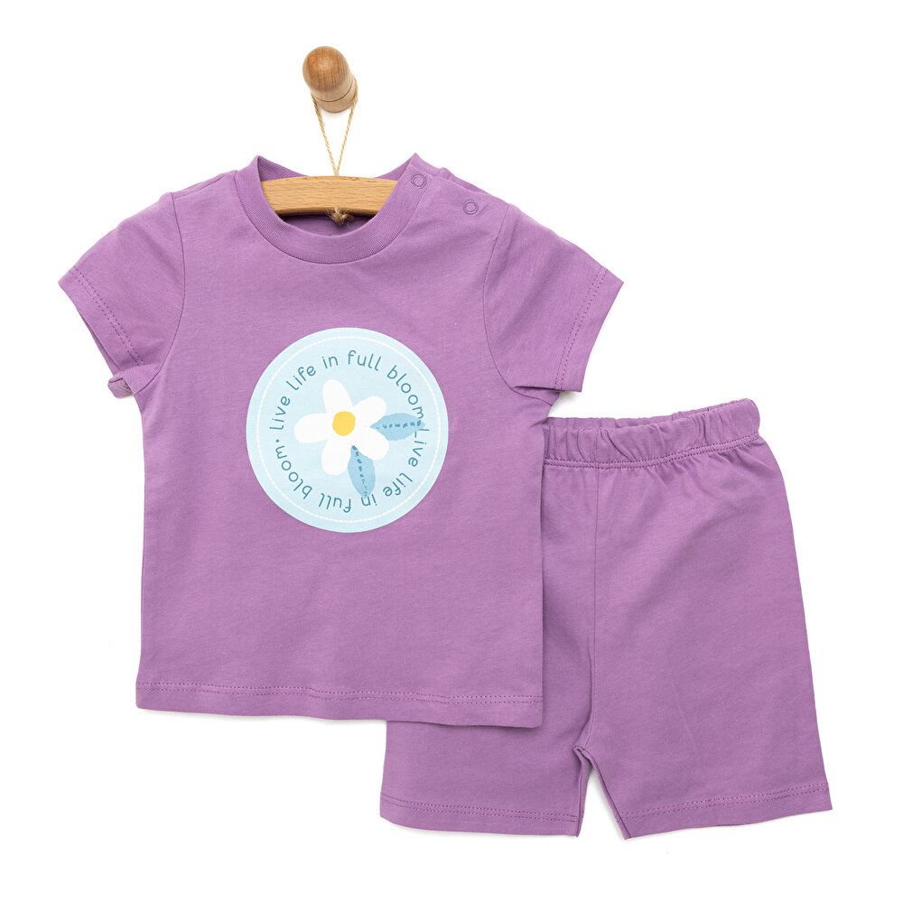 pijama takımı Kısa Kol Pijama Takımı Kız Bebek