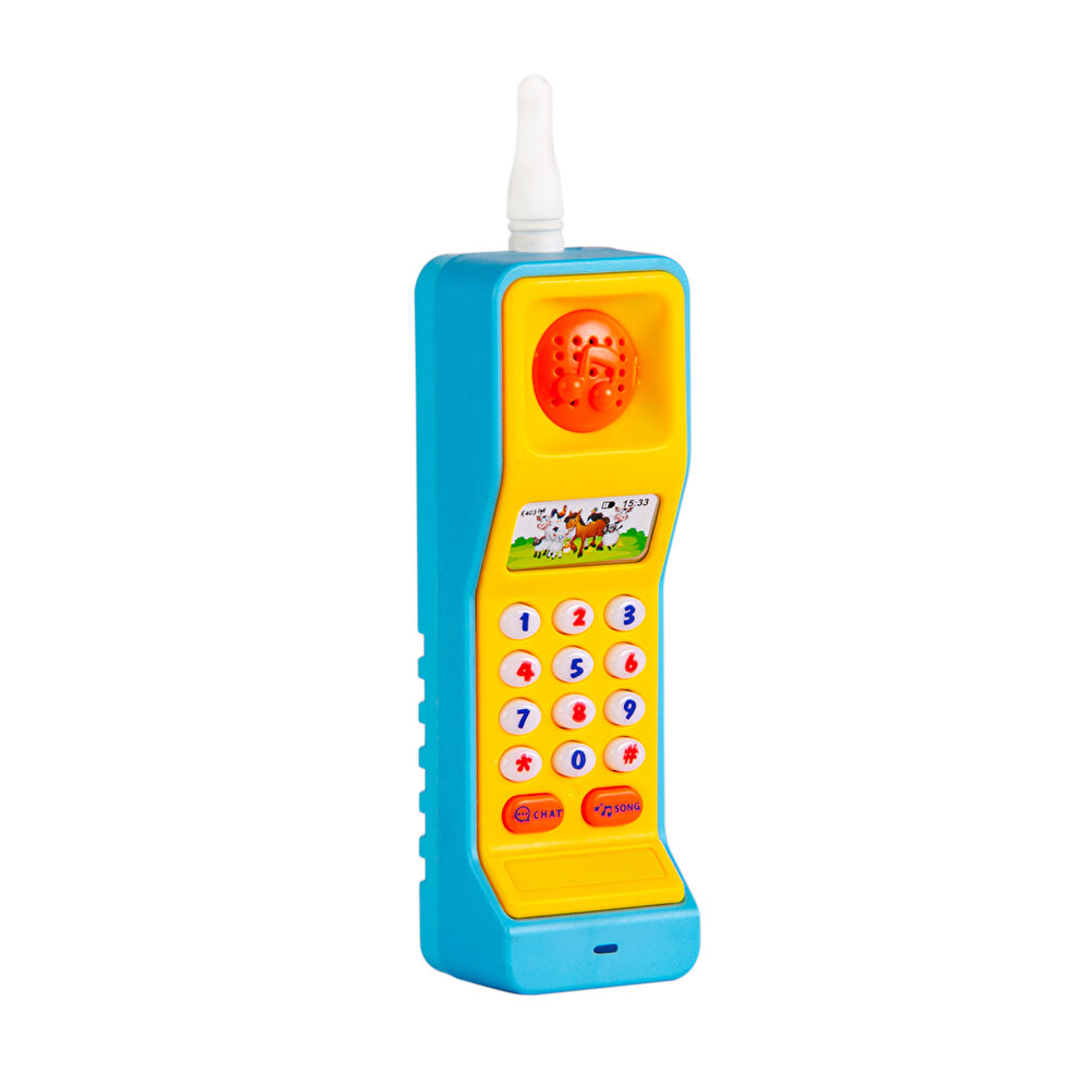 Pilli Eğitici Cep Telefonu Asortili
