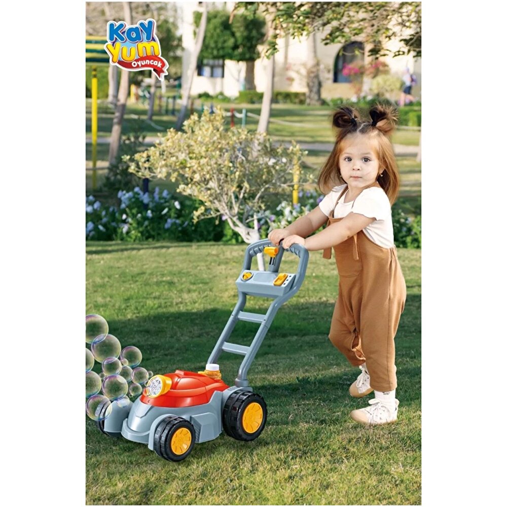 Pilli Köpük Atan Çim Makinası