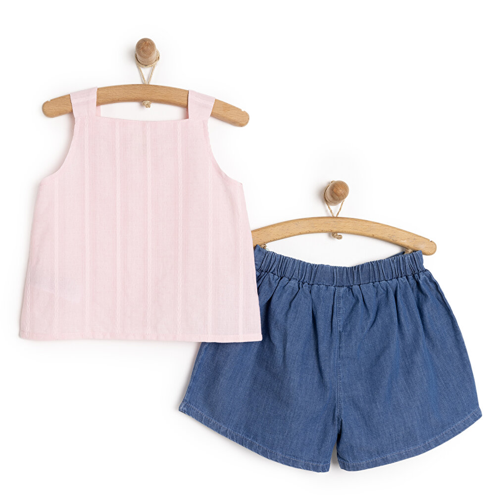 Pinky Bluz-Şort Kız Bebek