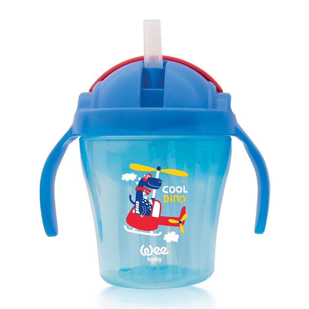 Pipetli Bardak Mavi