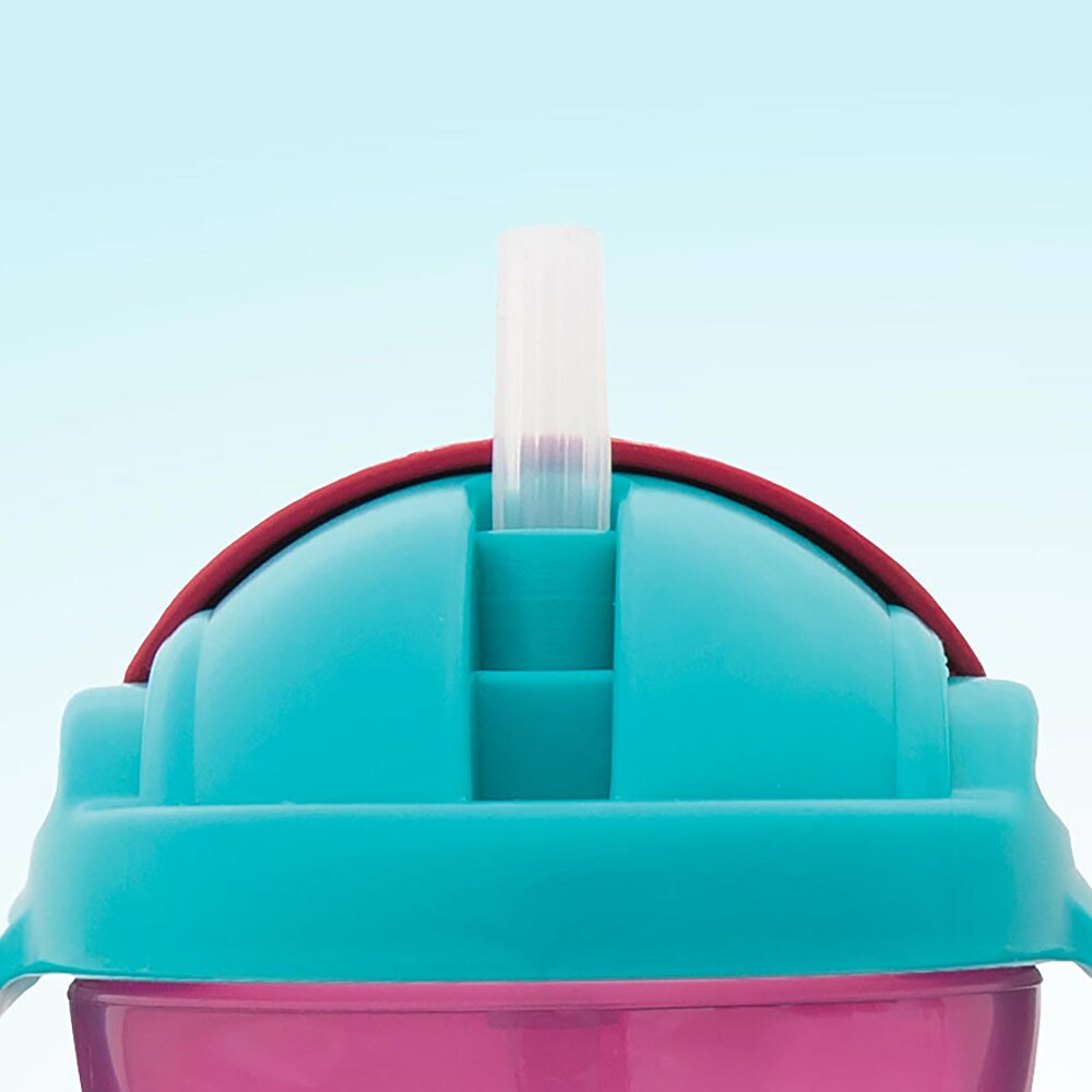 Pipetli Bardak Pembe