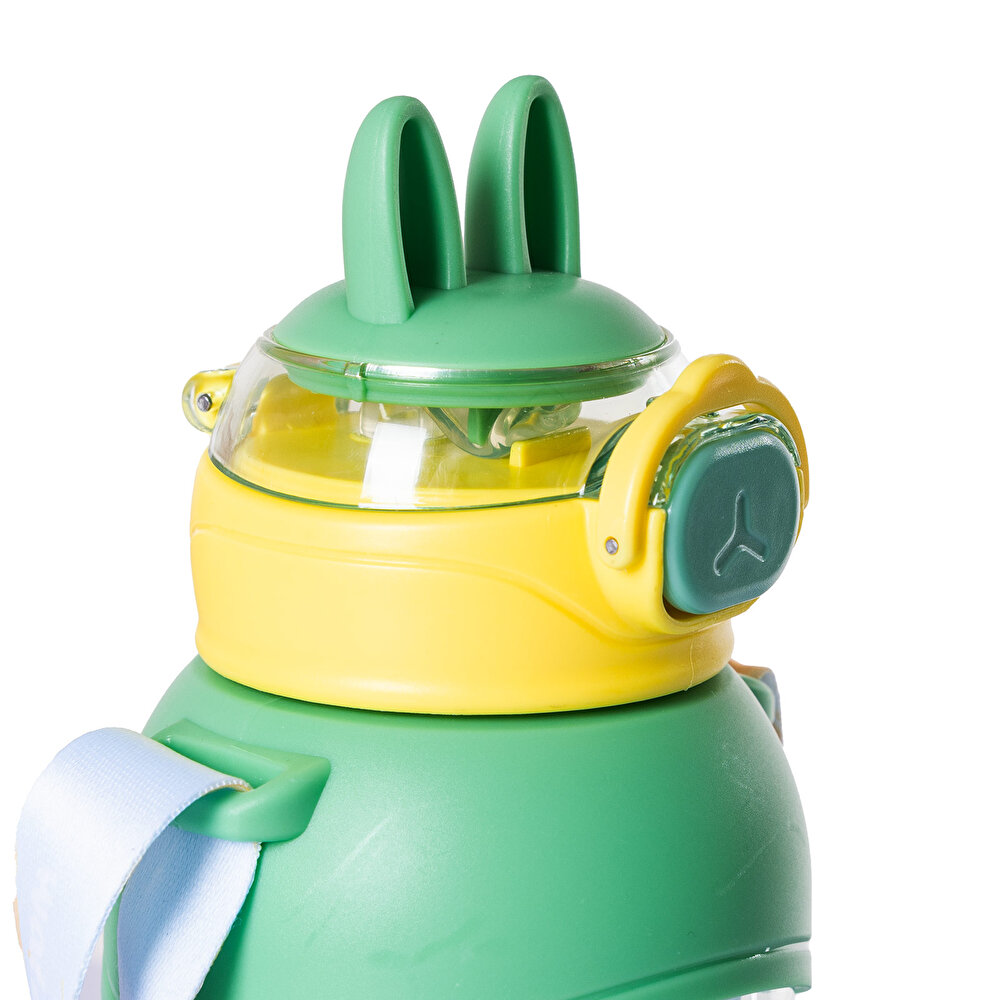 Pipetli Su Matarası 650 ml Yeşil