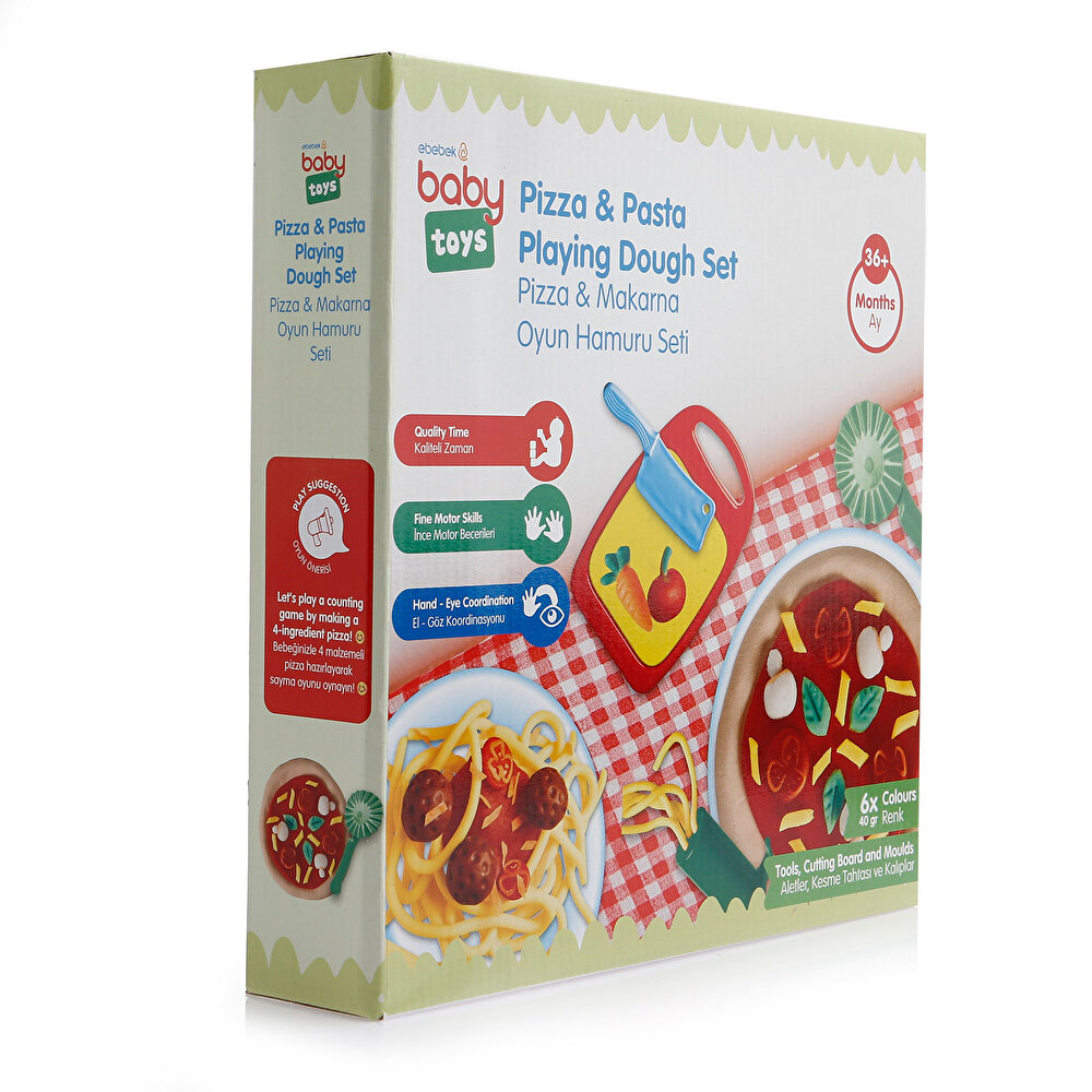 pizza pasta set oyun hamuru