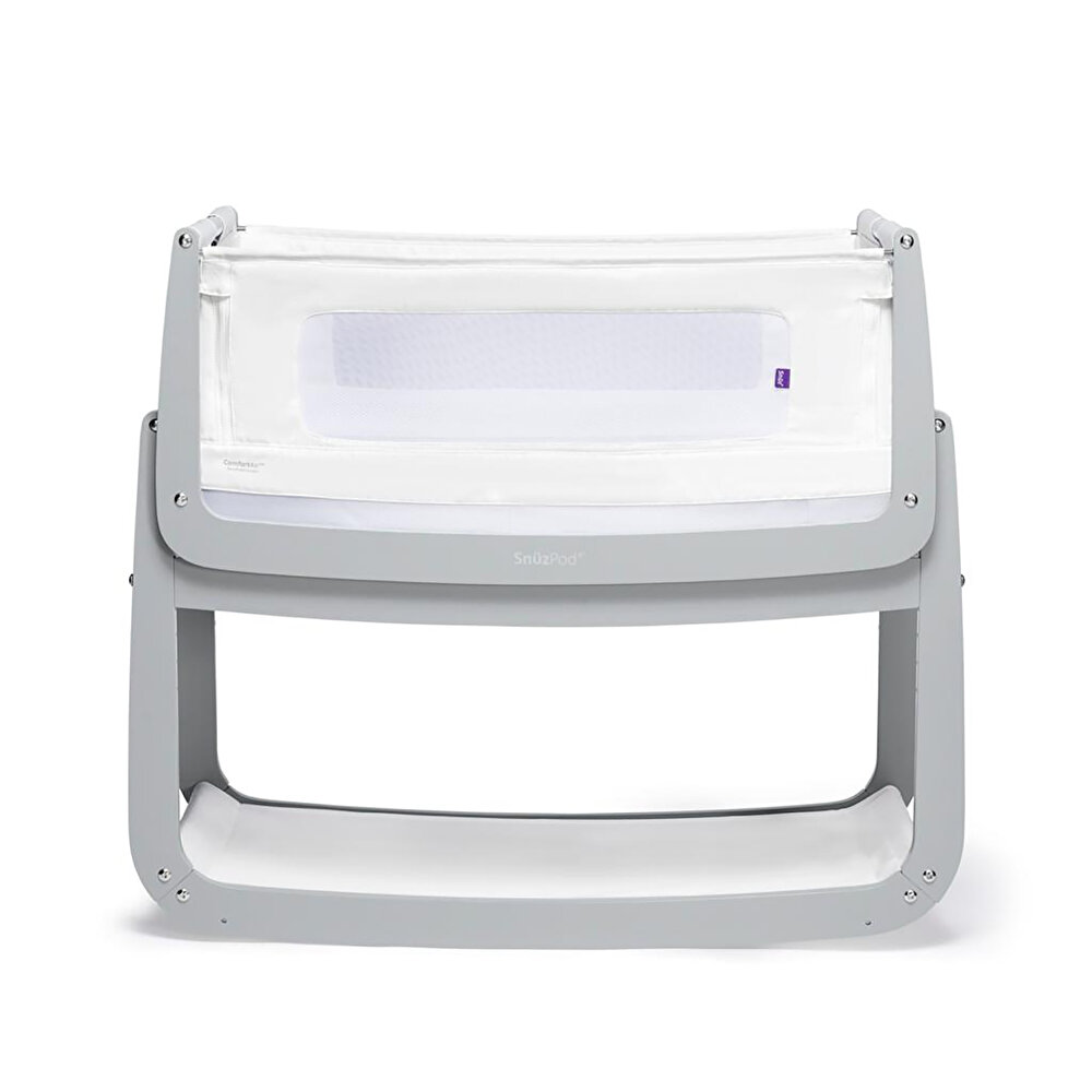 Pod Dove Grey Anne Yanı Ahşap Beşik