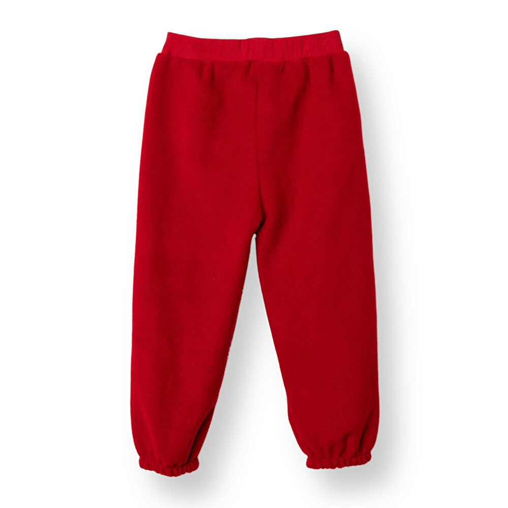 Erkek Bebek Polar Pantolon Modelli Yaka Lastikli Paça