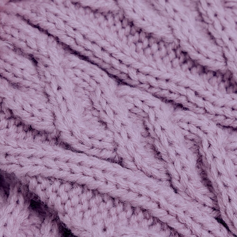 Ponponlu Kulak Kapamalı Kız Bere Kız Bebek