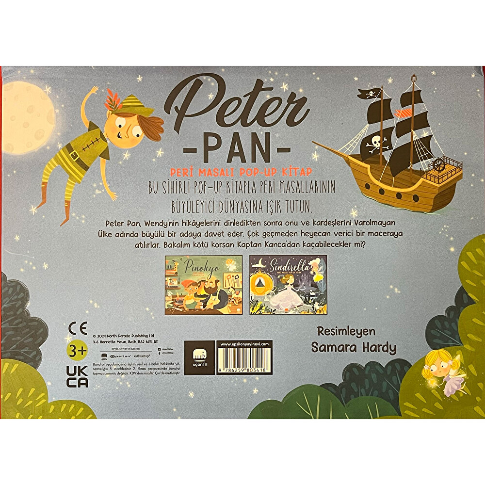 Pop Up Dünya Klasikleri Peter Pan