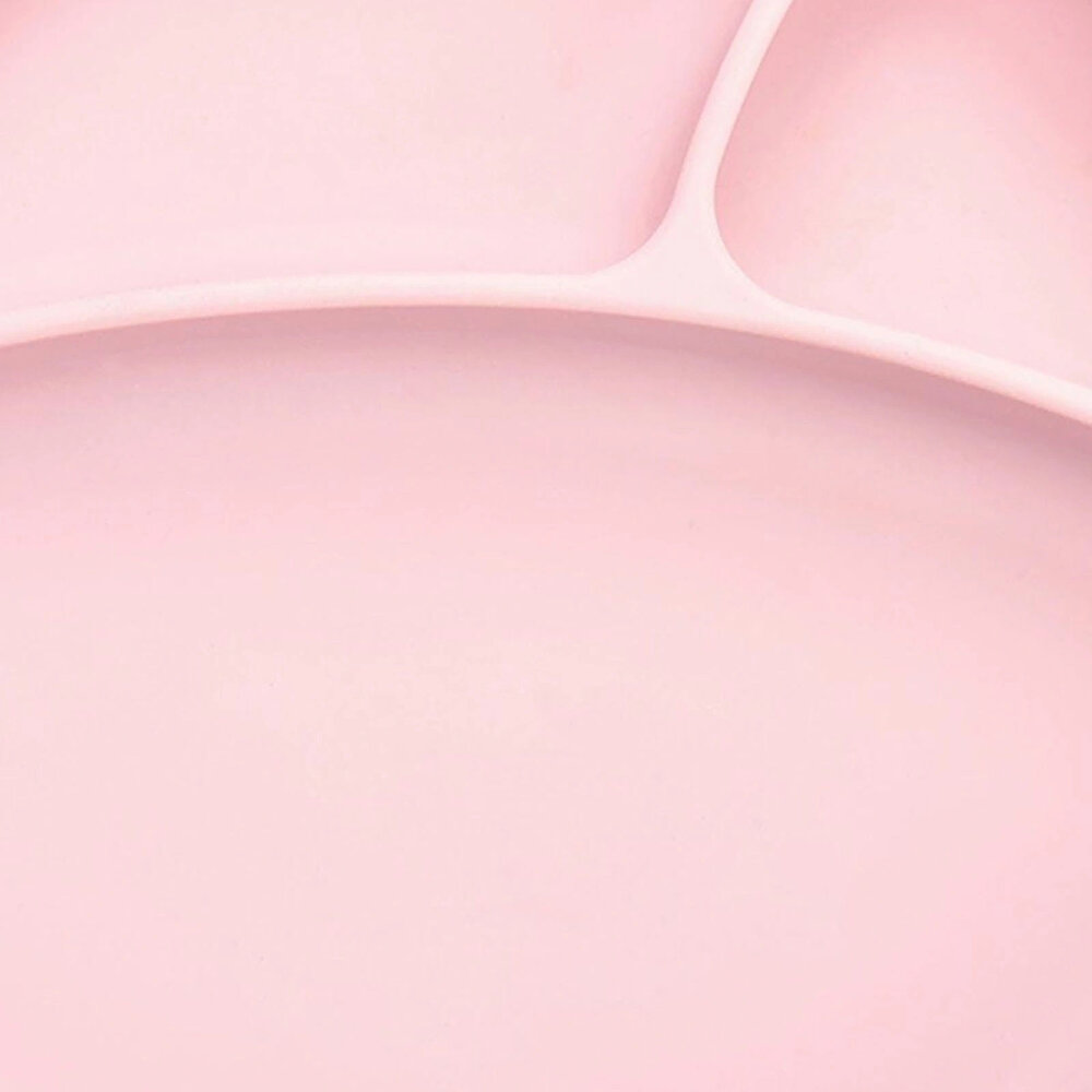 Porsiyon Vakumlu Mama Tabağı Pinky Pink