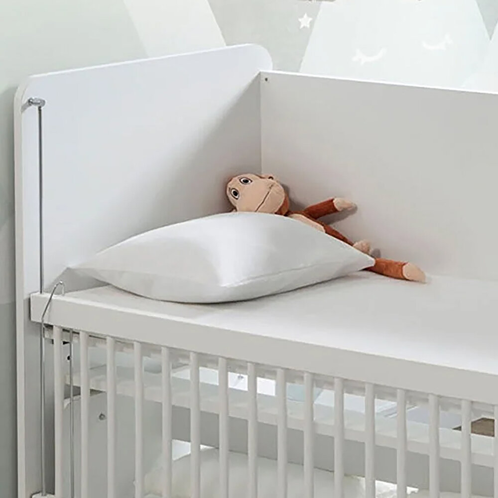 Anne Yanı Asansörlü,Raflı, Sallanabilen ve Tekerlekli Beşik 60x120 cm