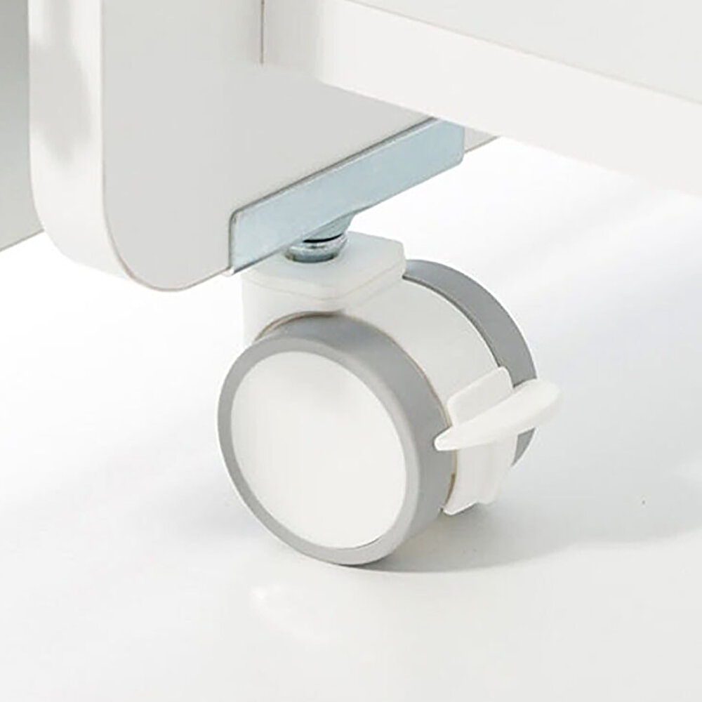 Anne Yanı Asansörlü,Raflı, Sallanabilen ve Tekerlekli Beşik 60x120 cm