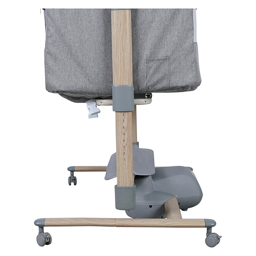 Carmela 4091 Elektrikli Anne Yanı Beşik Gri