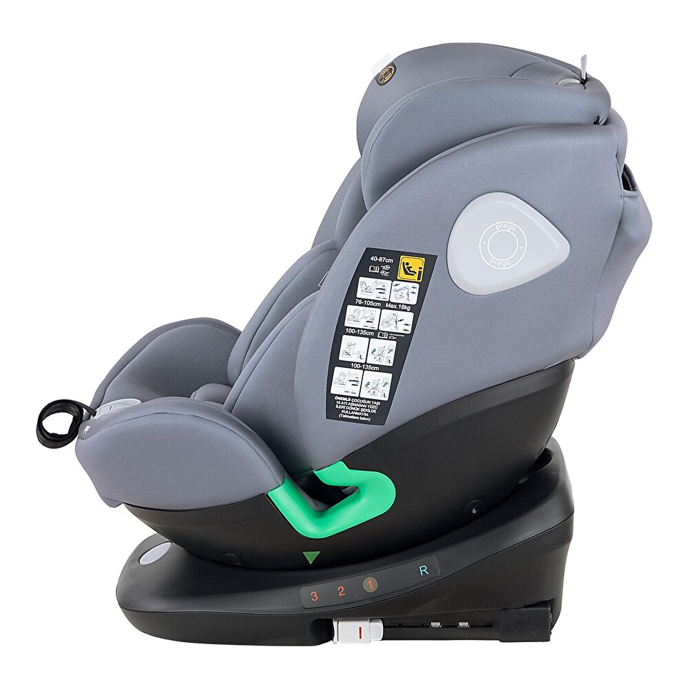 Prego Tronfix I-Size 0-36 360 Derece Dönebilen Oto Koltuğu