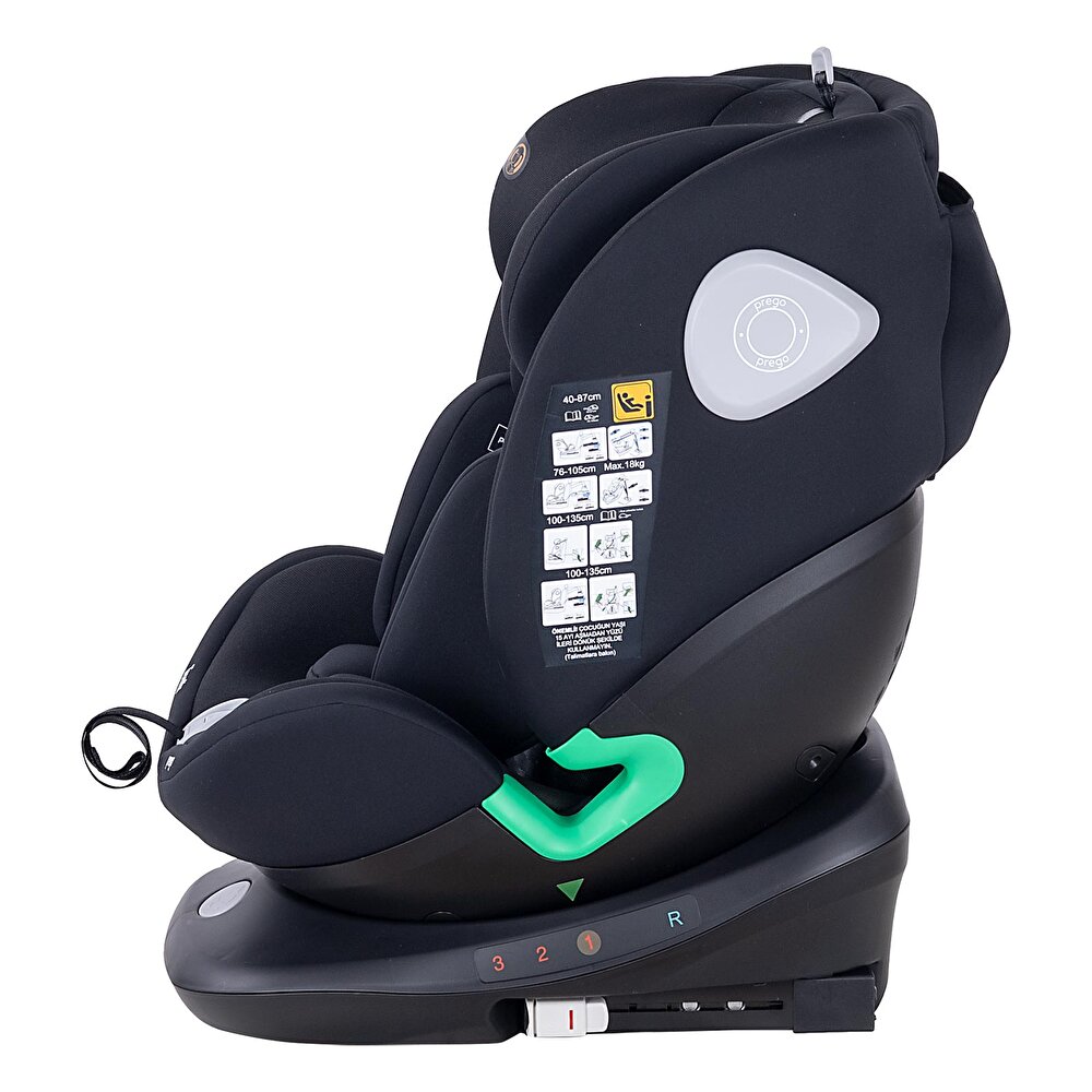 Prego Tronfix I-Size 0-36 360 Derece Dönebilen Oto Koltuğu