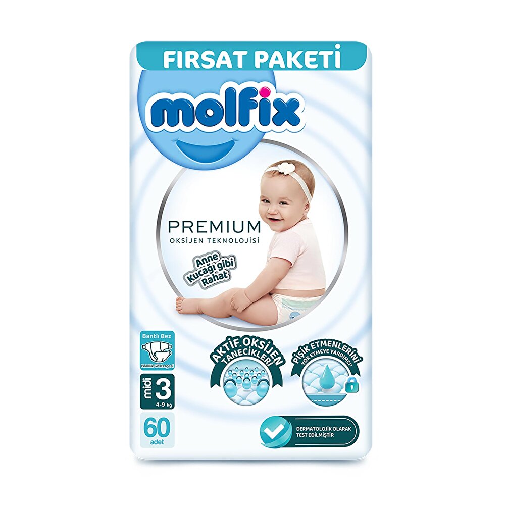 Premium Fırsat, 3 beden 60 adet