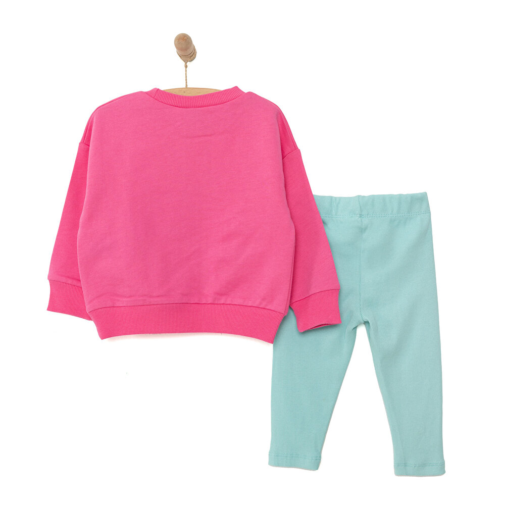 Prenscess Kız Sweatshirt - Tayt Kız Bebek