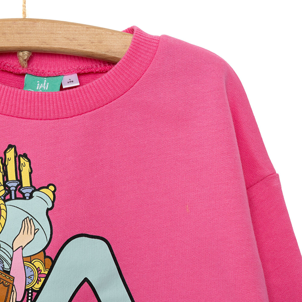 Prenscess Kız Sweatshirt - Tayt Kız Bebek