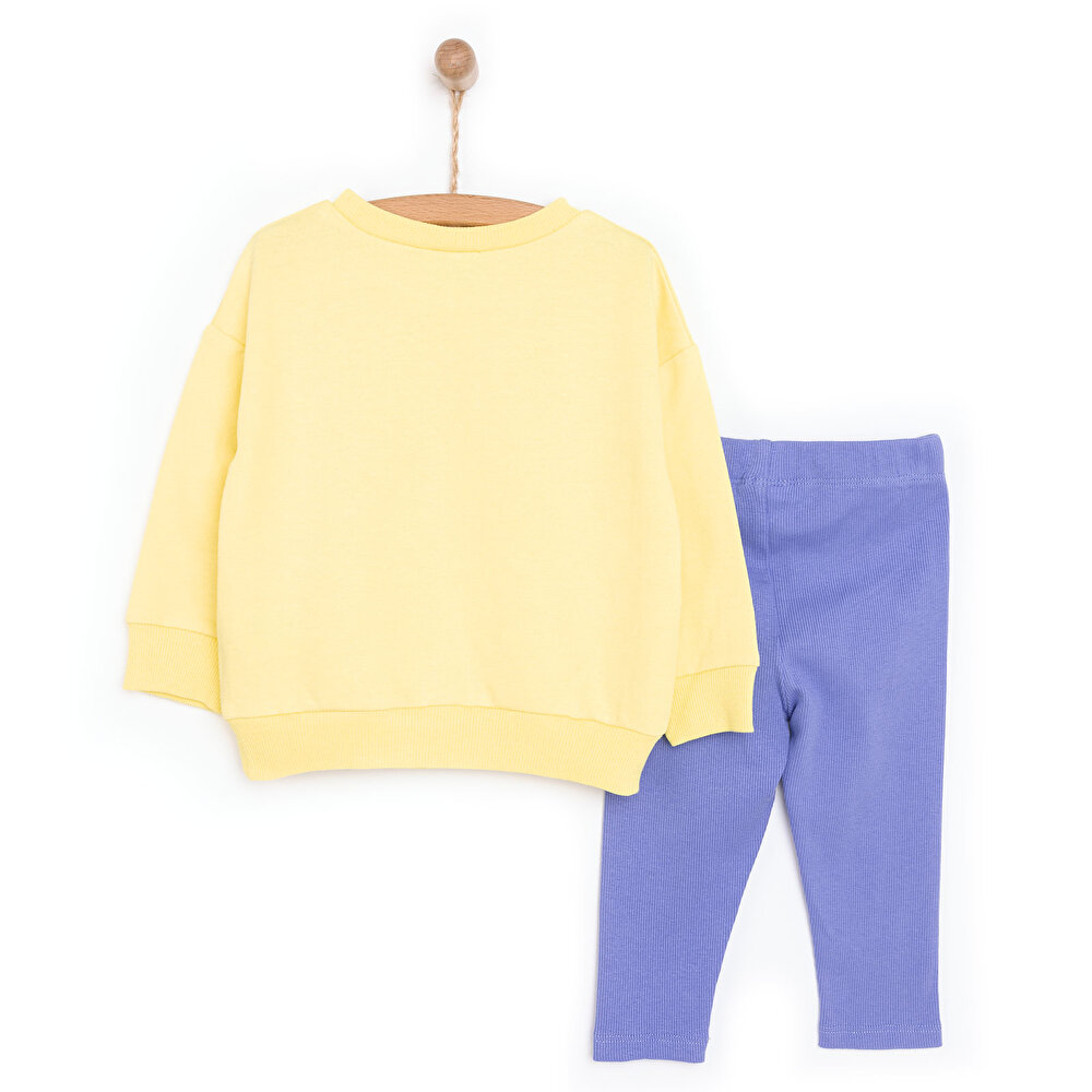 Prenscess Kız Sweatshirt - Tayt Kız Bebek