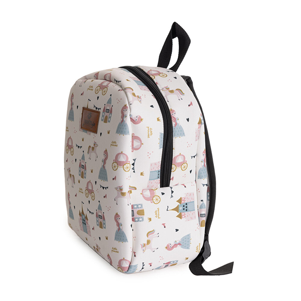 Prenses Desenli Kız Çocuk Çantası 26x32x15 Kız Bebek