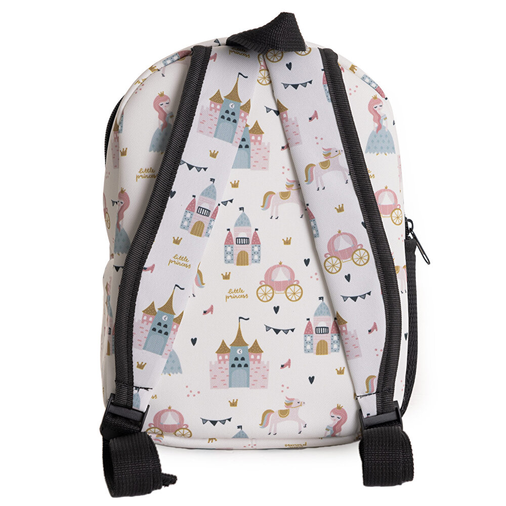 Prenses Desenli Kız Çocuk Çantası 26x32x15 Kız Bebek