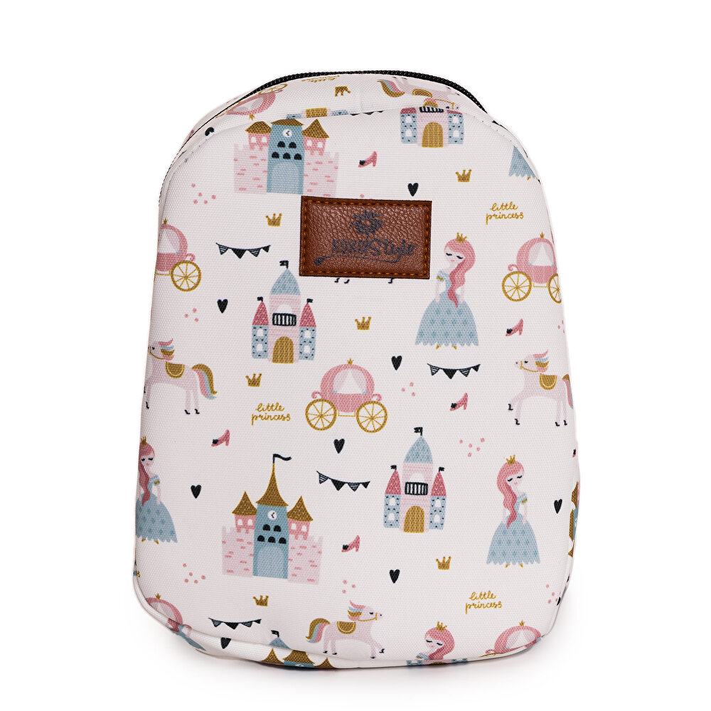 Prenses Desenli Kız Mini Çocuk Çantası 22x26x11 Kız Bebek