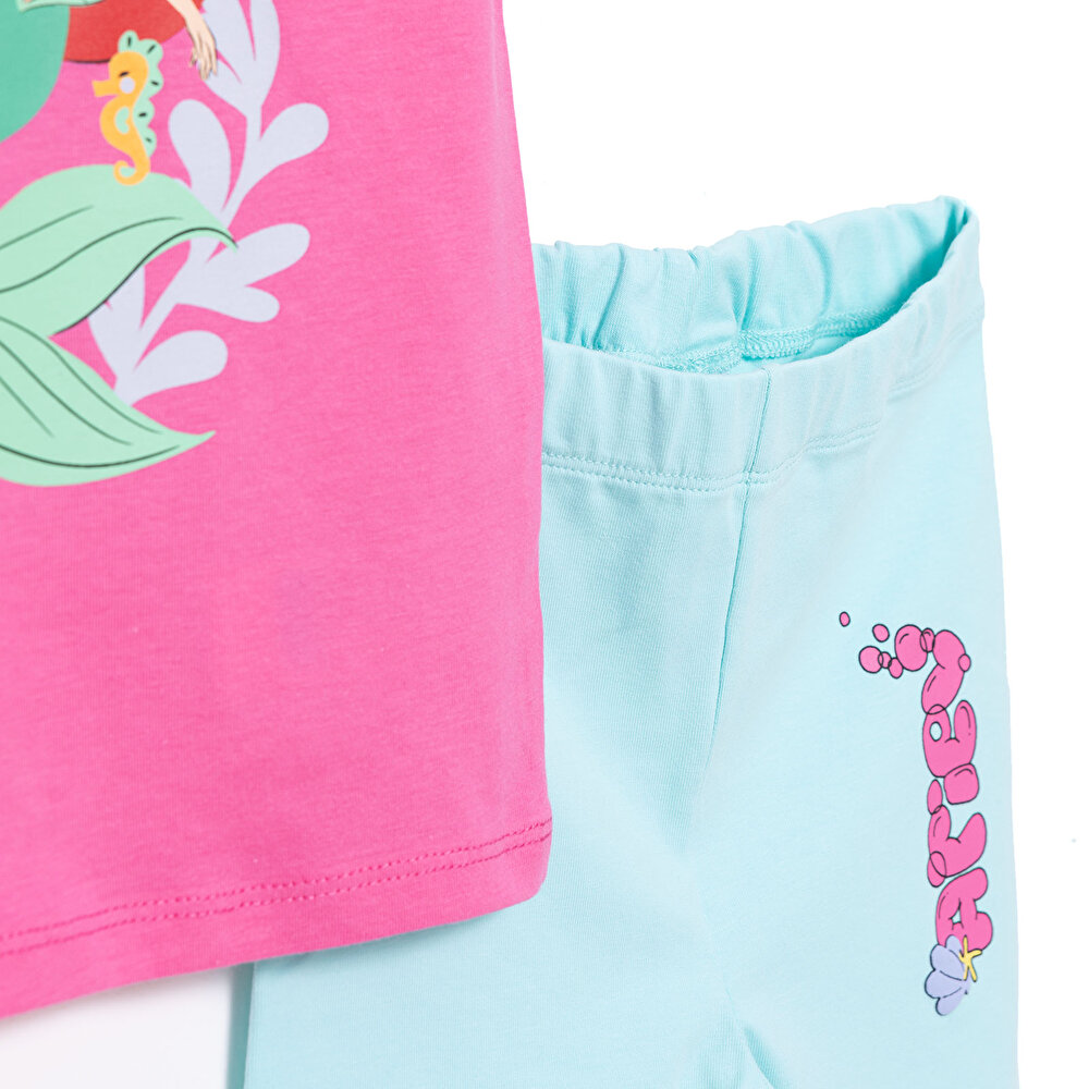 Princess Kız Tshirt-Tayt Kız Bebek
