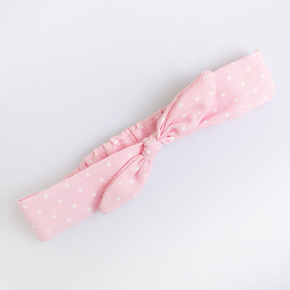 Puantiye Desen 2li Fiyonk Kız Saç Bandı Kız Bebek