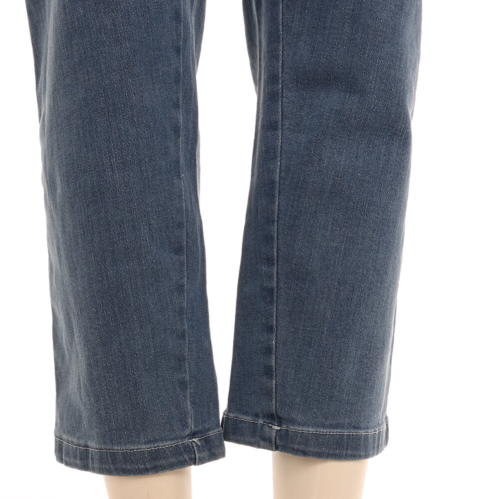 Rahat Kalıp Hamile Denim Salopet