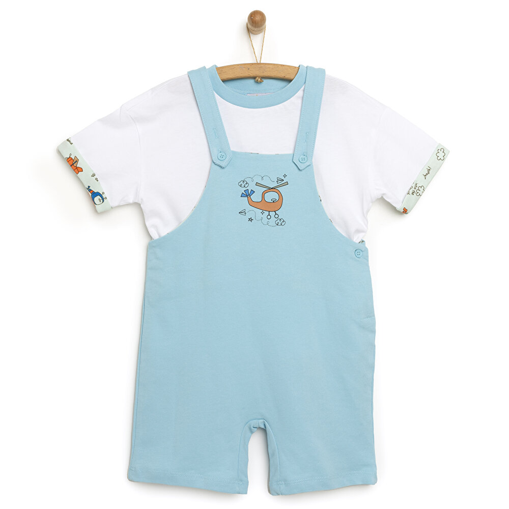 Read To Fly Salopet-Tshirt Erkek Bebek
