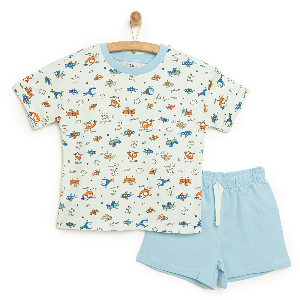Read To Fly Tshirt-Şort Erkek Bebek