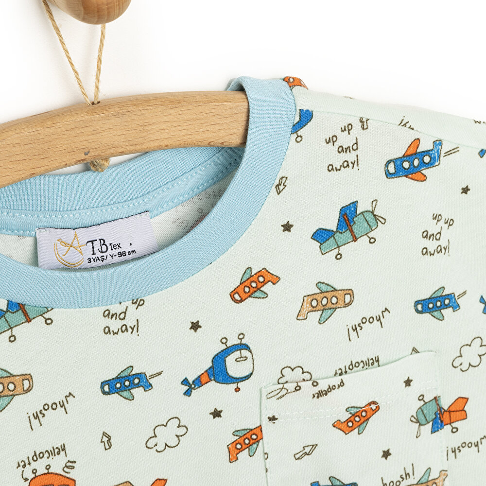 Read To Fly Tshirt-Şort Erkek Bebek