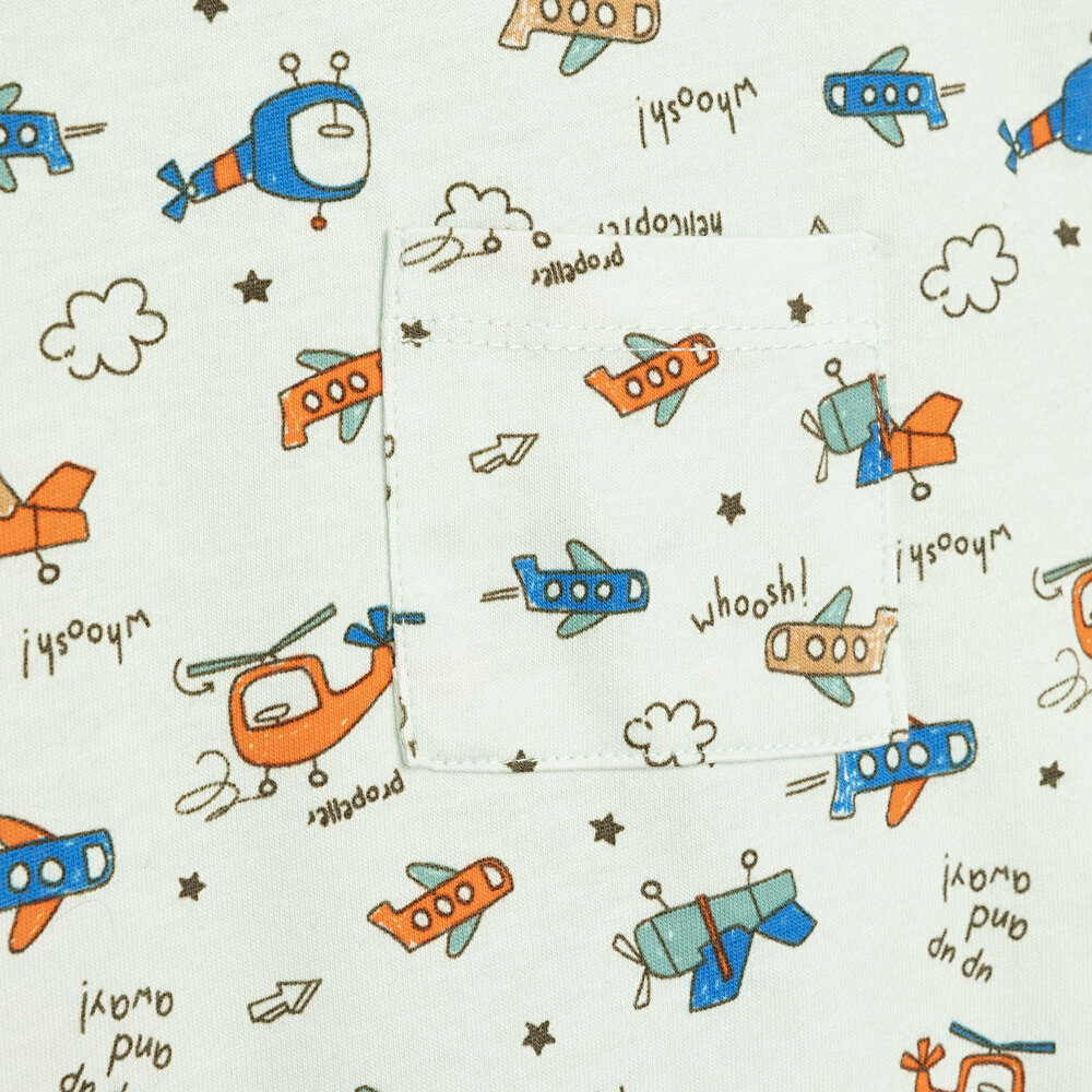 Read To Fly Tshirt-Şort Erkek Bebek