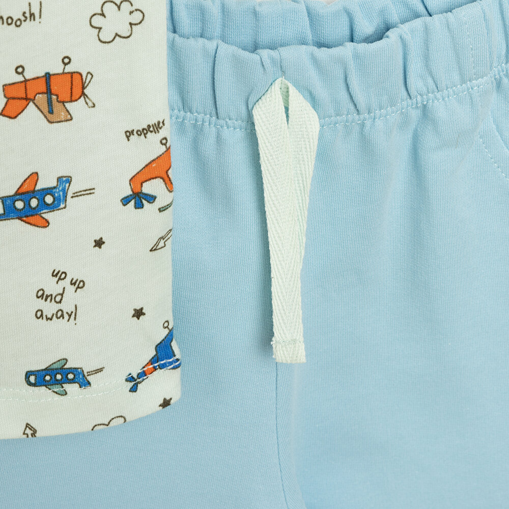 Read To Fly Tshirt-Şort Erkek Bebek