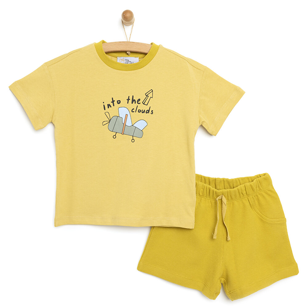 Read To Fly Tshirt-Şort Erkek Bebek