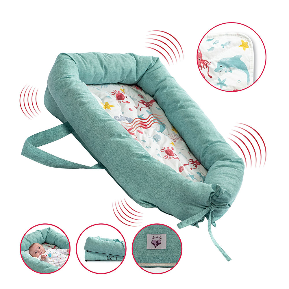 Masajlı Relax Pilli Bebek Reflü Yatağı