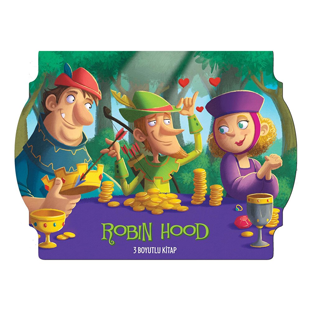 Robin Hood - 3 Boyutlu Kitap