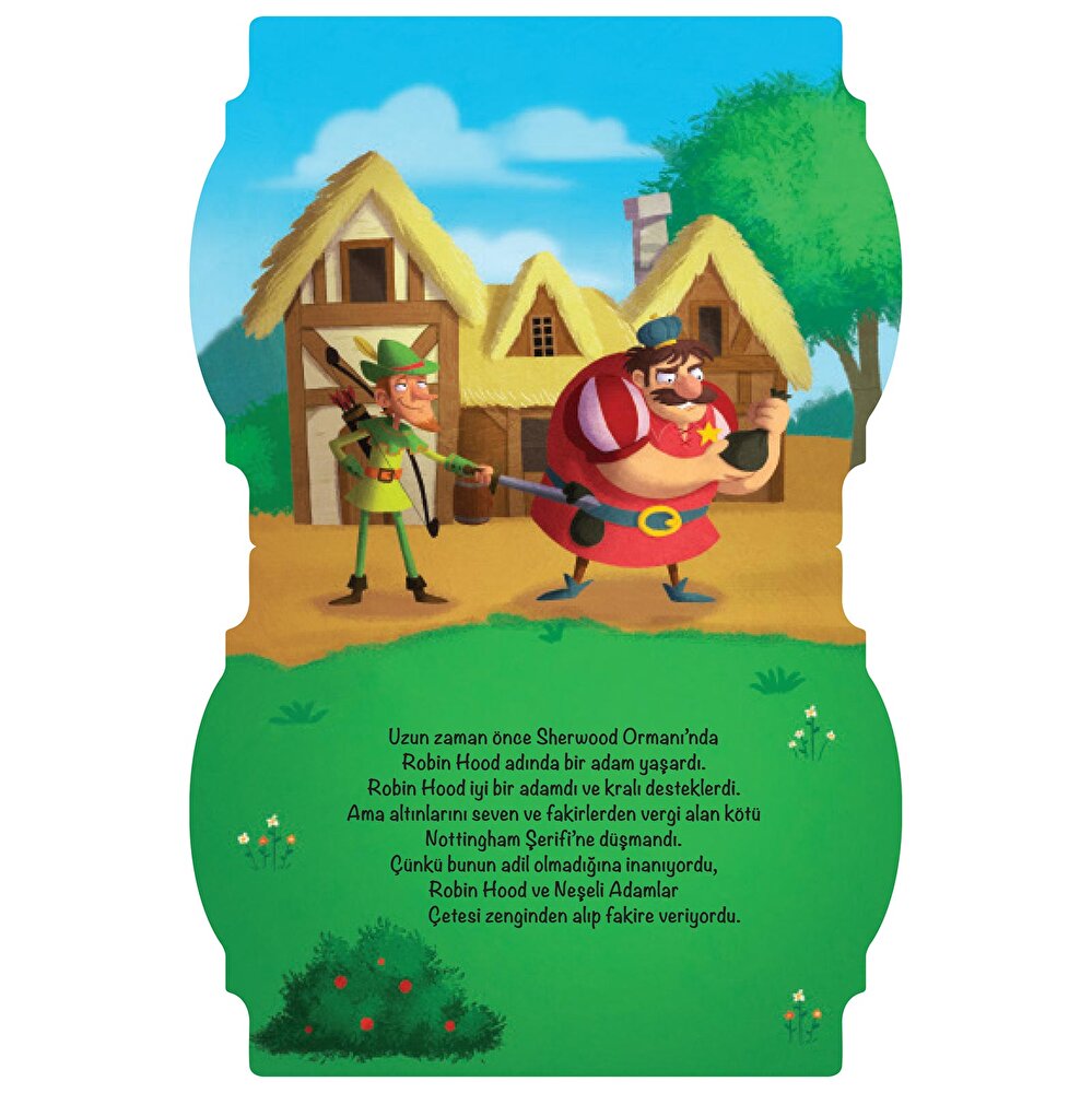 Robin Hood - 3 Boyutlu Kitap