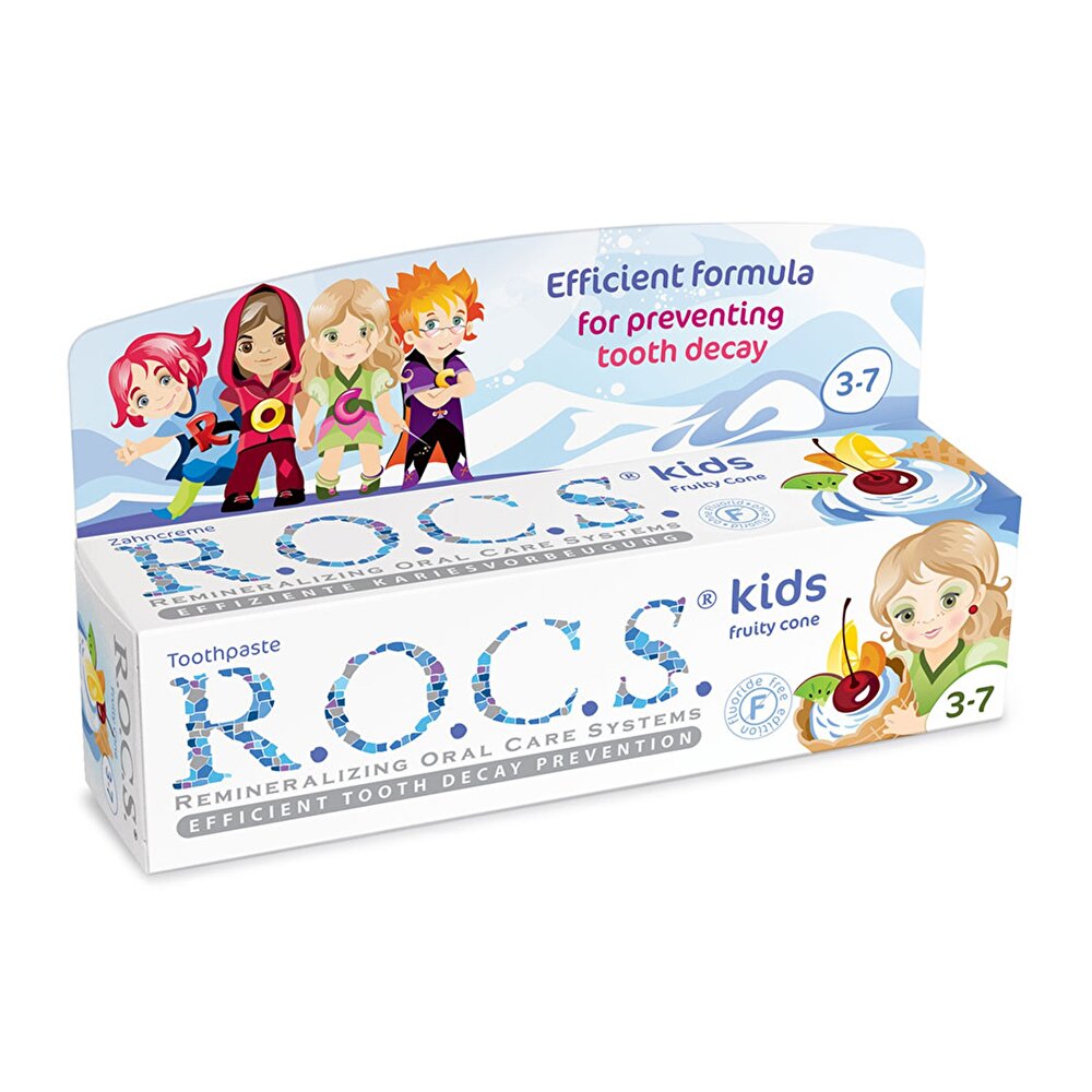 Kids Florürsüz Diş Macunu 3-7 Yaş 35 ml