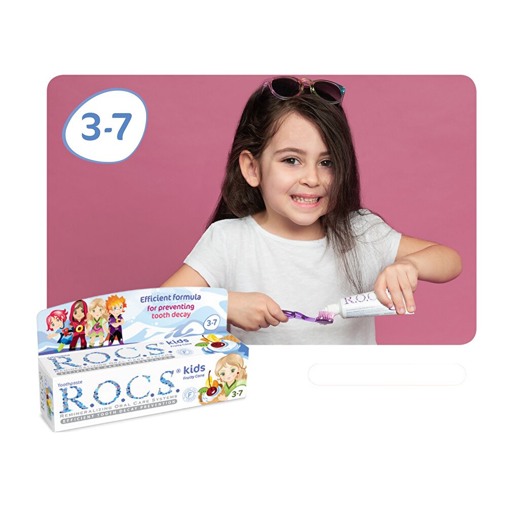 Kids Florürsüz Diş Macunu 3-7 Yaş 35 ml