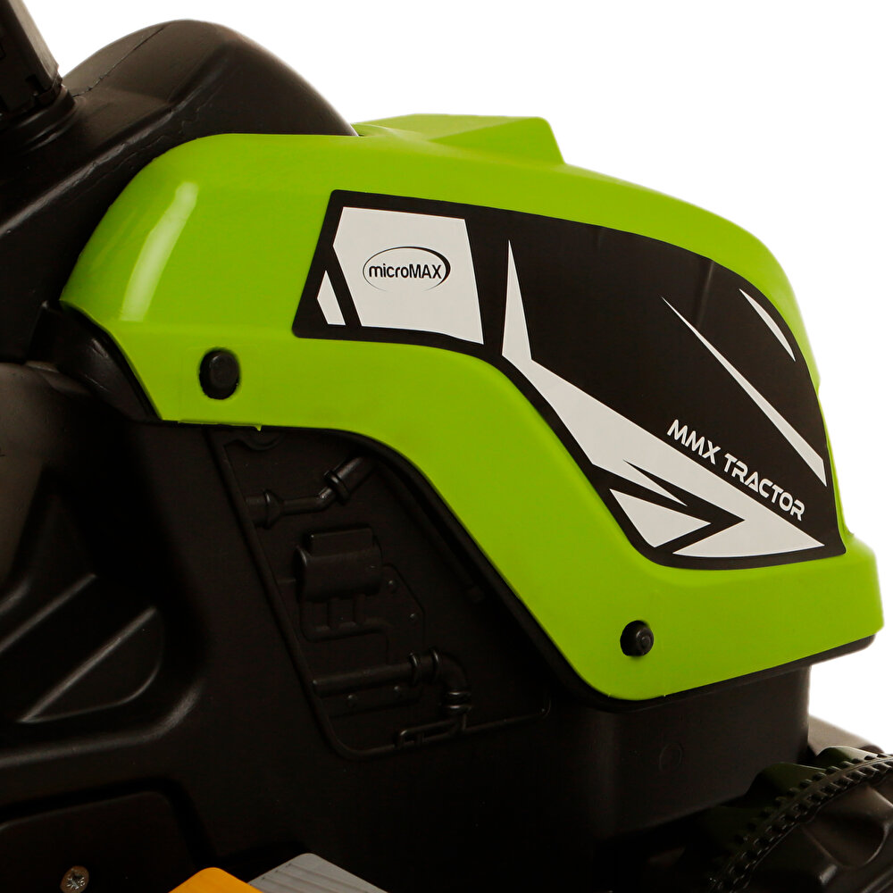 Römorklu 6 V Akülü Araba Yeşil