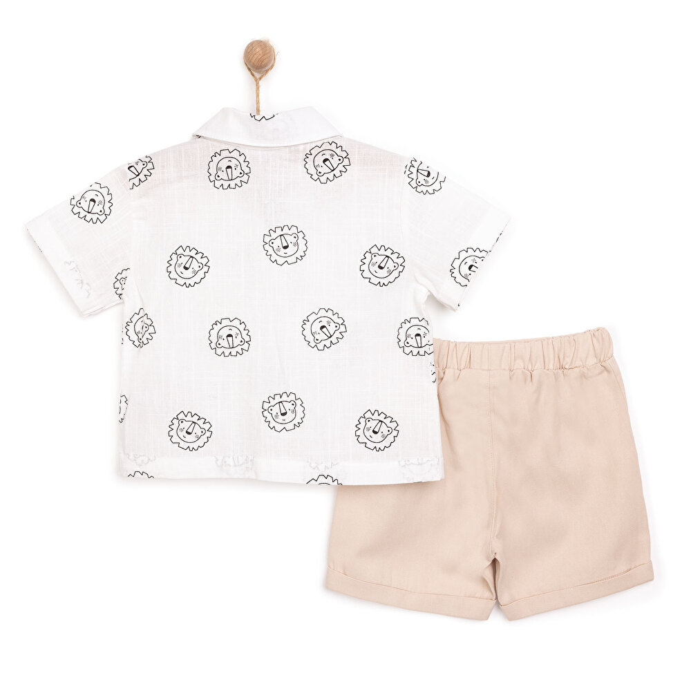 Safari Line Erkek Gömlek-Şort Erkek Bebek