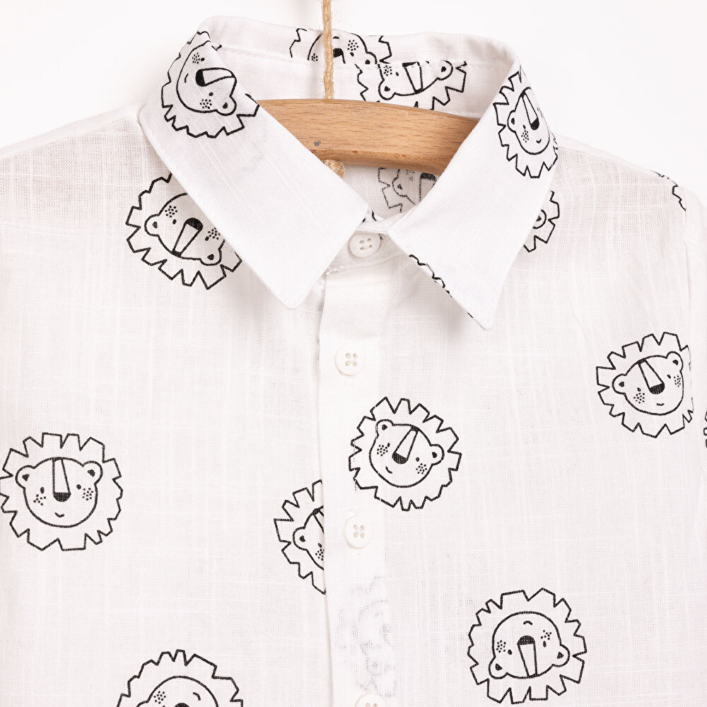 Safari Line Erkek Gömlek-Şort Erkek Bebek