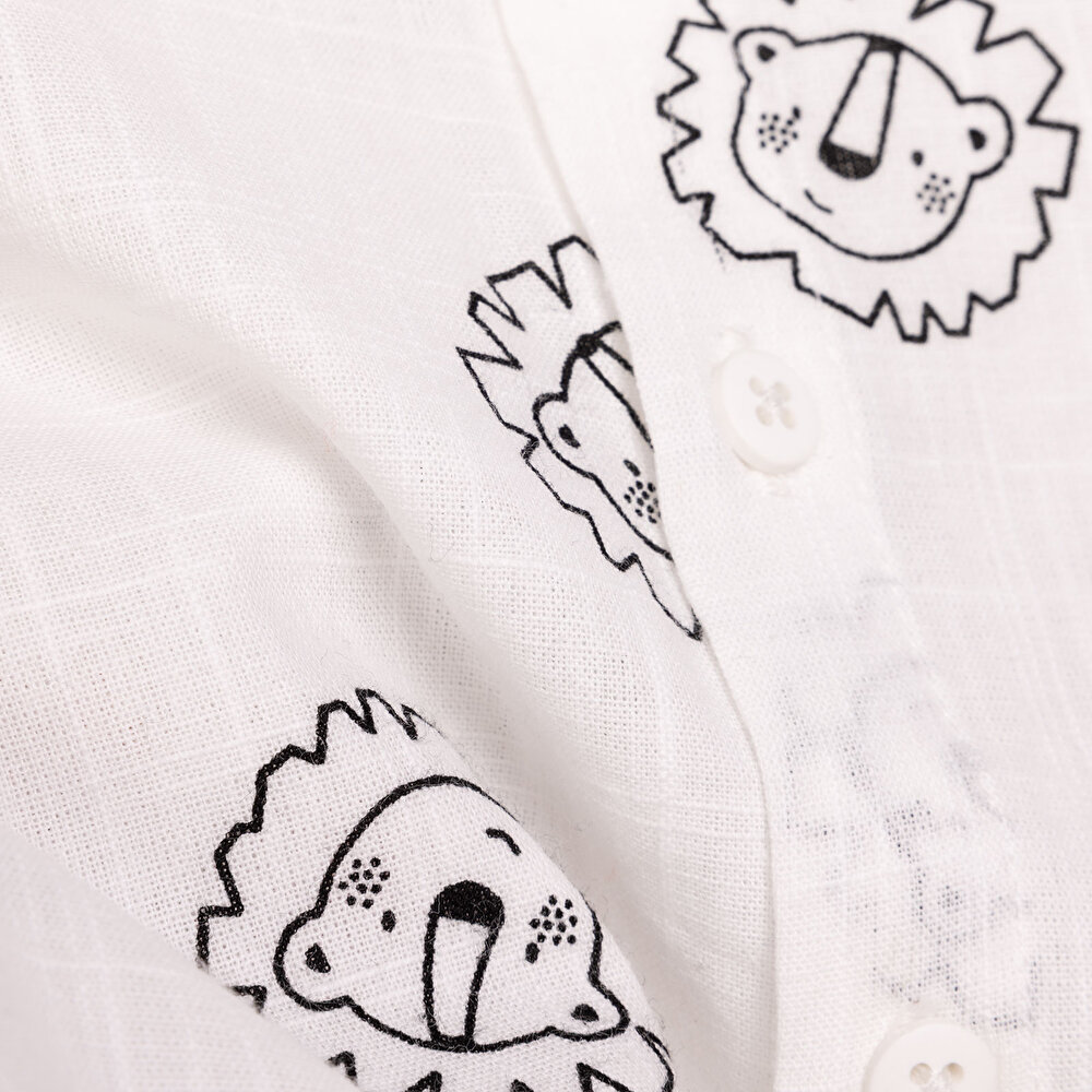 Safari Line Erkek Gömlek-Şort Erkek Bebek