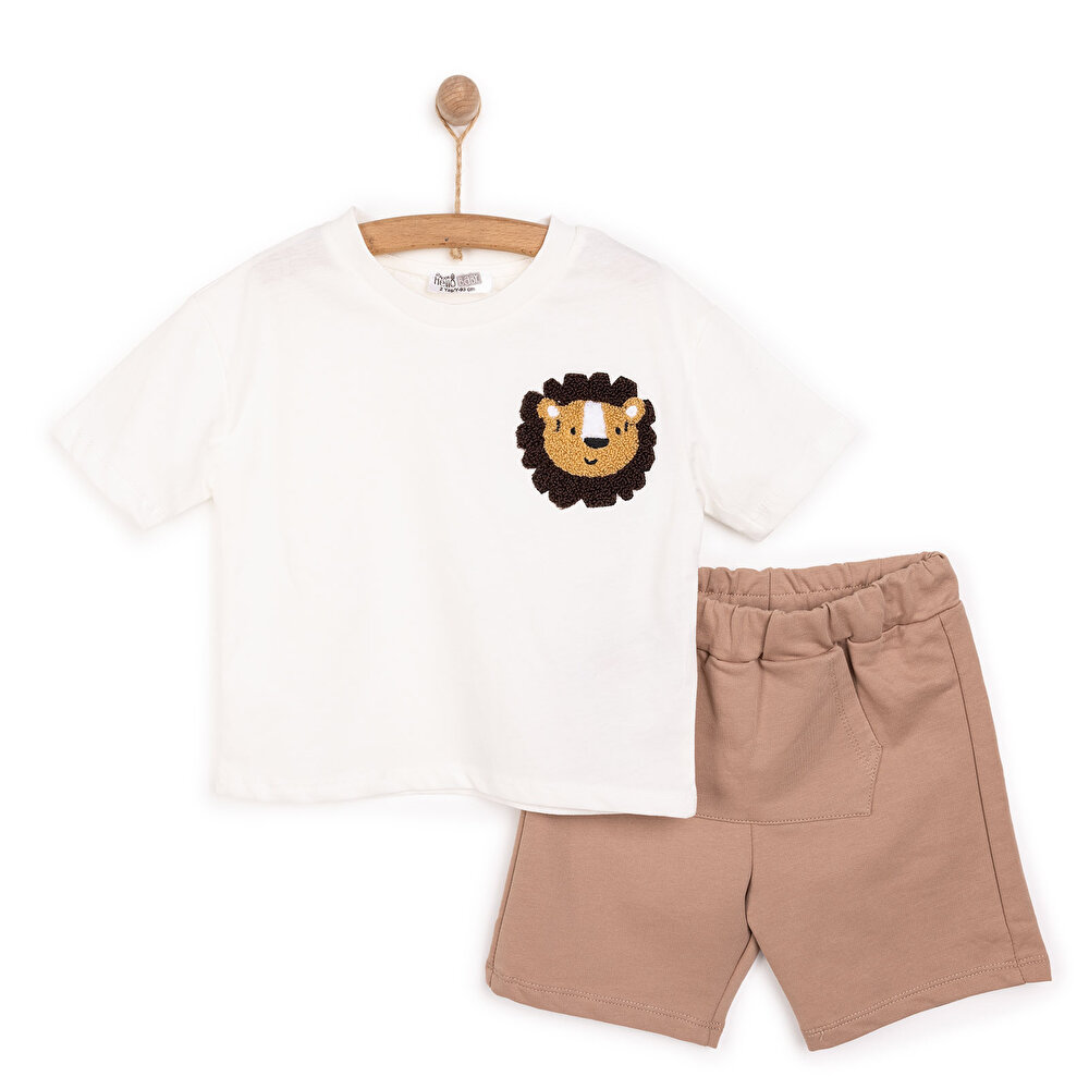 Safari Line Erkek Tshirt-Şort Erkek Bebek