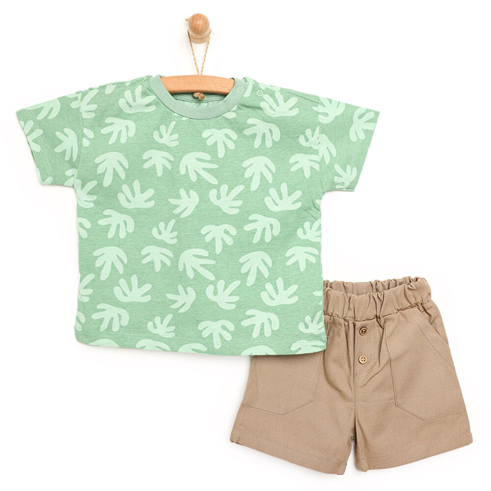 Safari On Amazon Tshirt Şort Erkek Bebek