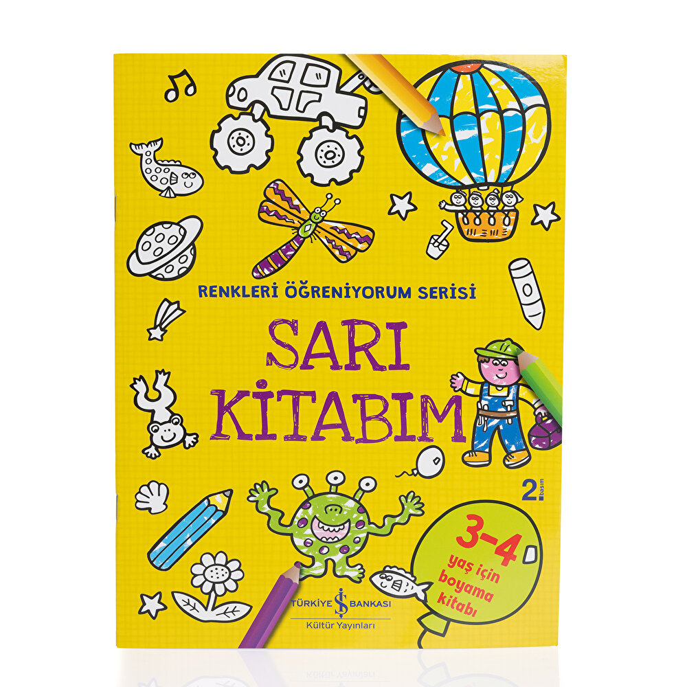 Sarı Kitabım - Renkleri Öğreniyorum Serisi