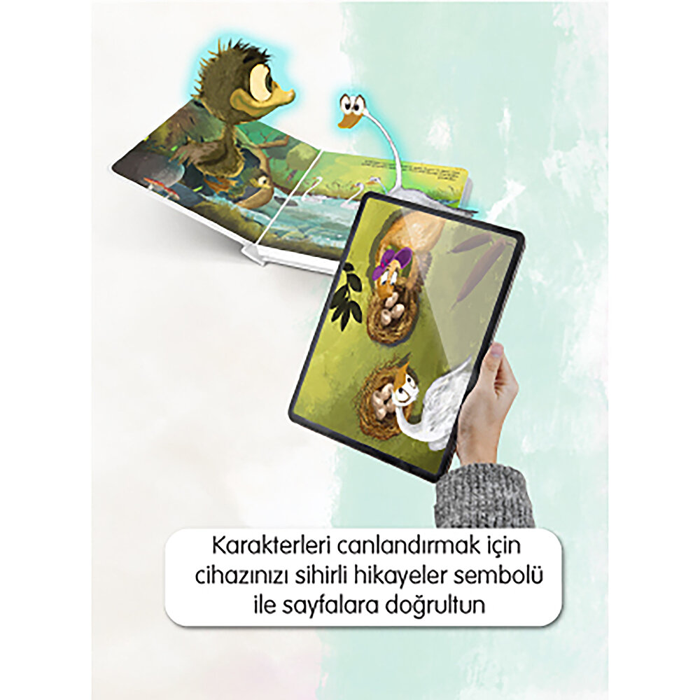 Ağustos Böceği Ve Karınca 4D Canlanan Bebek Masal Kitabı