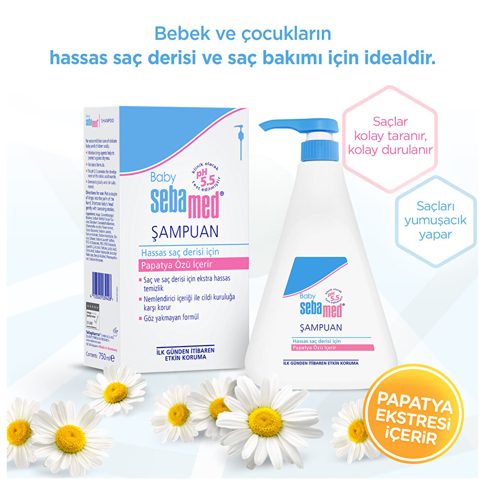 Baby Sebamed Bebek Şampuanı 750 ml