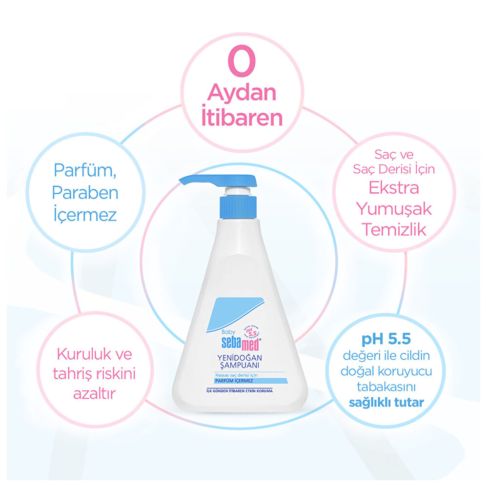 Baby Sebamed Yenidoğan Şampuanı 500 ml