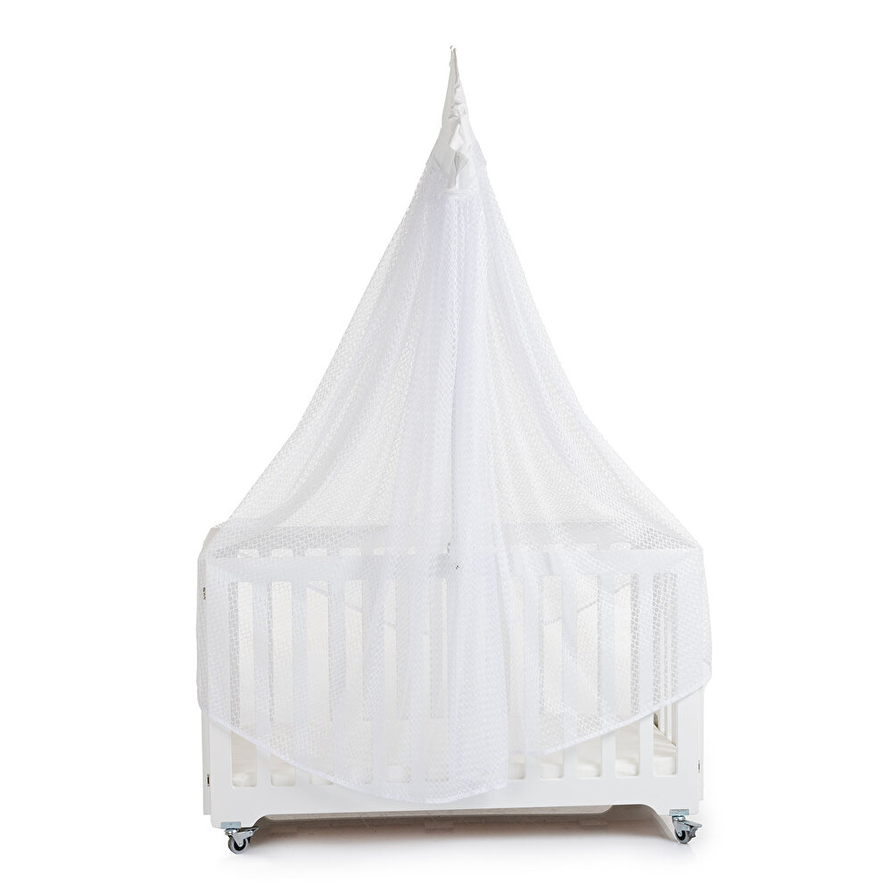 Bebek Tül Cibinlik Sedefli Beyaz